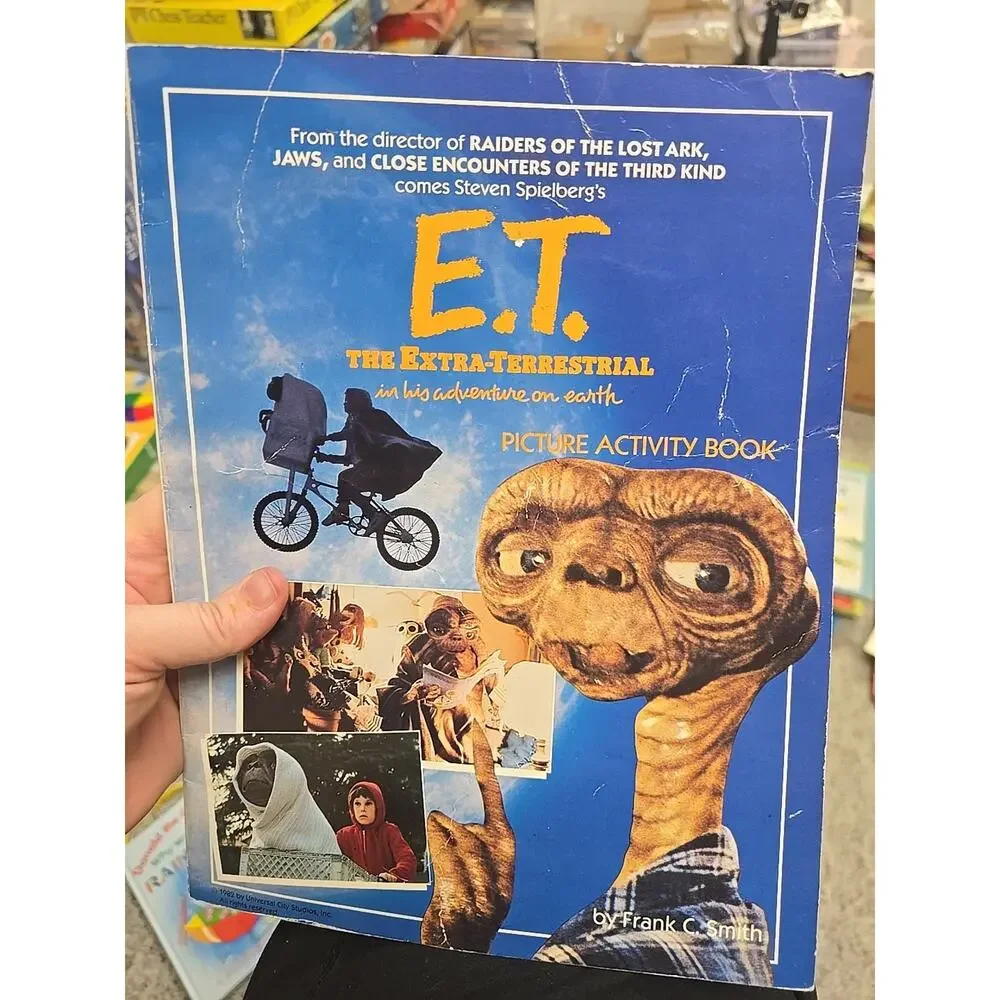 Lot of 2 VTG‎ 1982 Steven Spielberg E.T. Extra Terrestrial Paperback Story Books